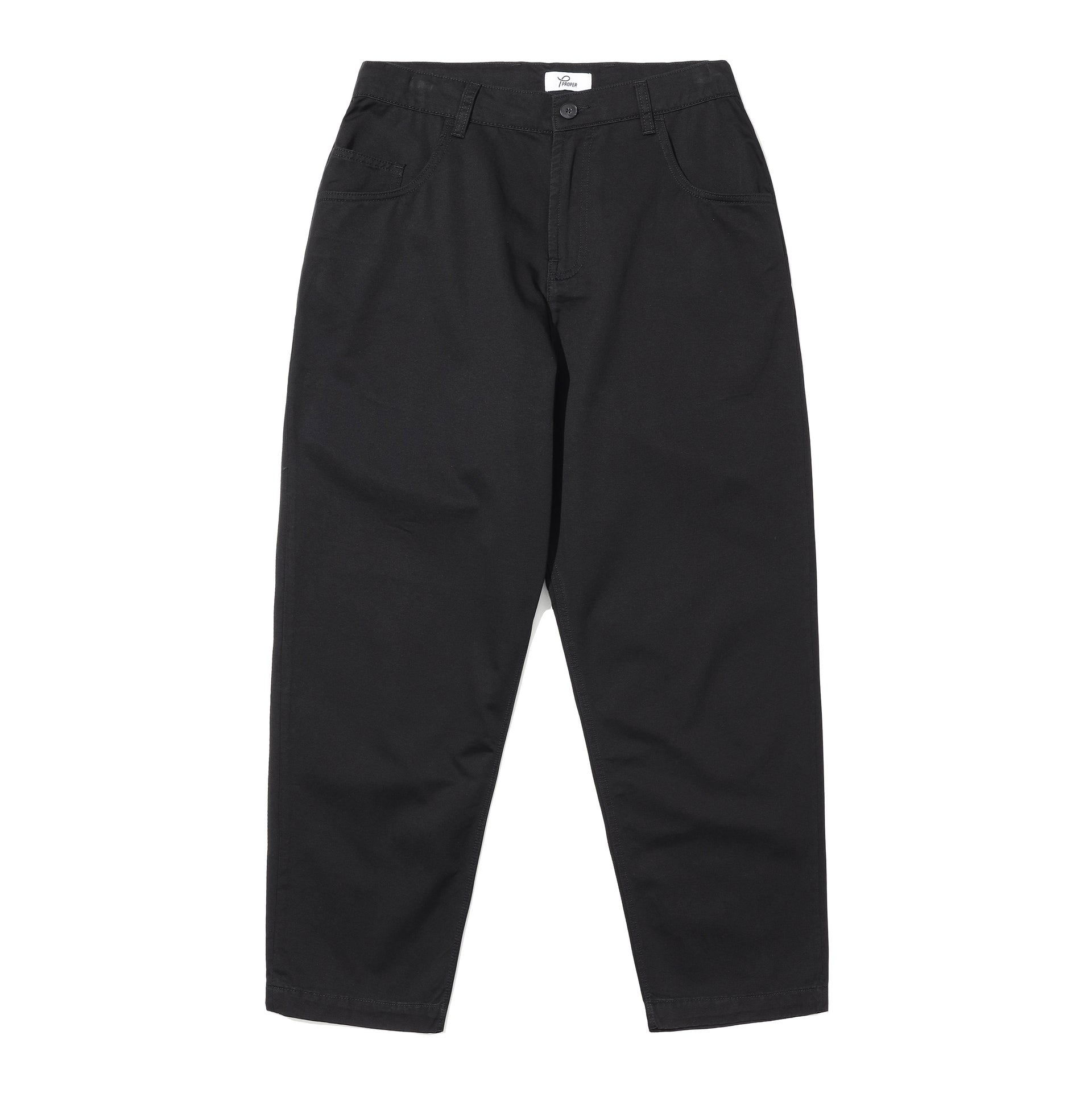 Five pocket Chino I Black